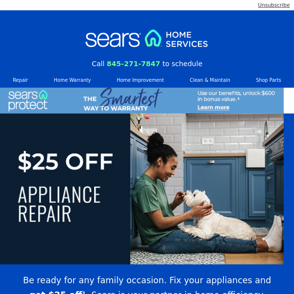 25 Off Your Next Appliance Repair