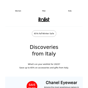 Chanel Eyewear on italist 😮 Save Up To 65%