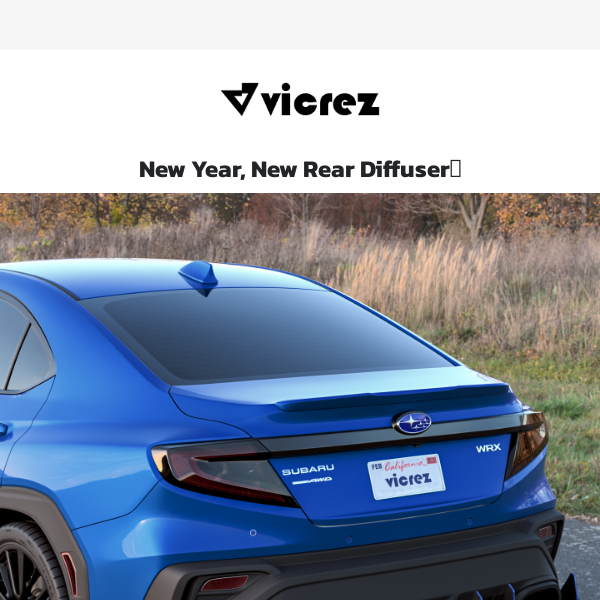 🚗 Find Your Perfect Match: Vicrez Rear Diffusers Await! ✨