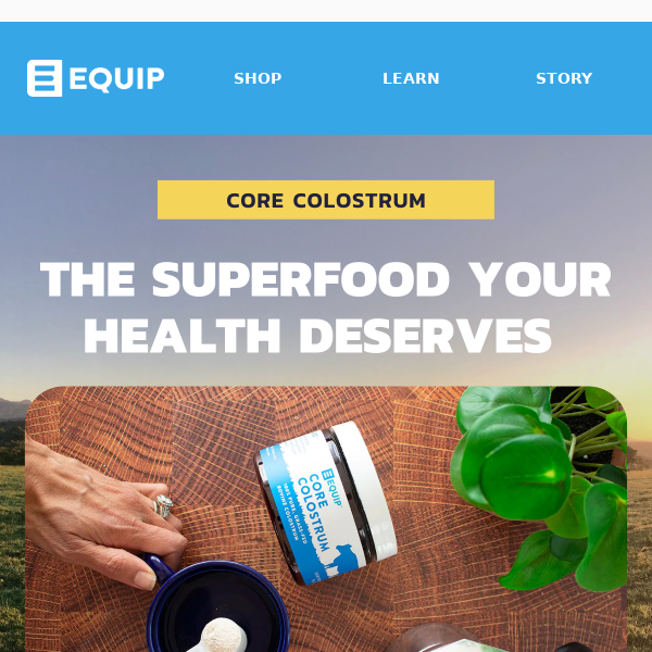 Unleash the Power of Core Colostrum