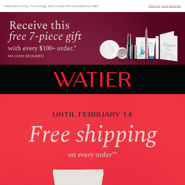Free shipping | Valentine's Day special offer