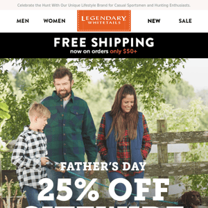 Legendary Father's Day Finds 25% Off