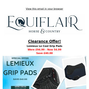 Deal of the Day - Lemieux Le Cool Grip Pads