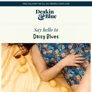 New Deadstock Design: Daisy Blues