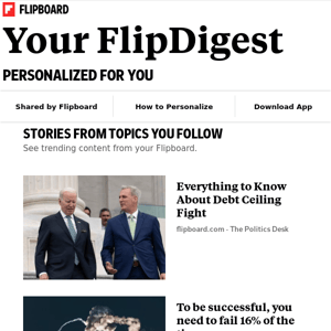 What's new on Flipboard: Stories from Liberal View, Business, Science and more