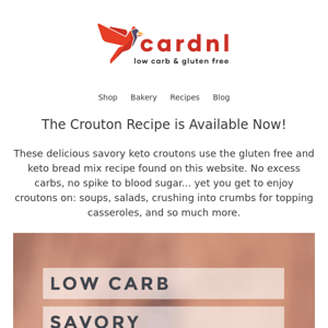 Easy Keto Croutons Recipe