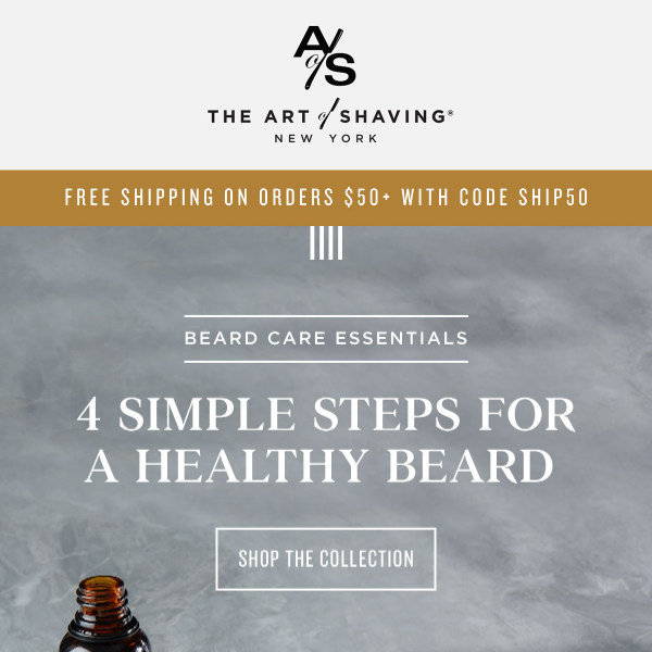 Grow a Healthier Beard with 4 Simple Steps