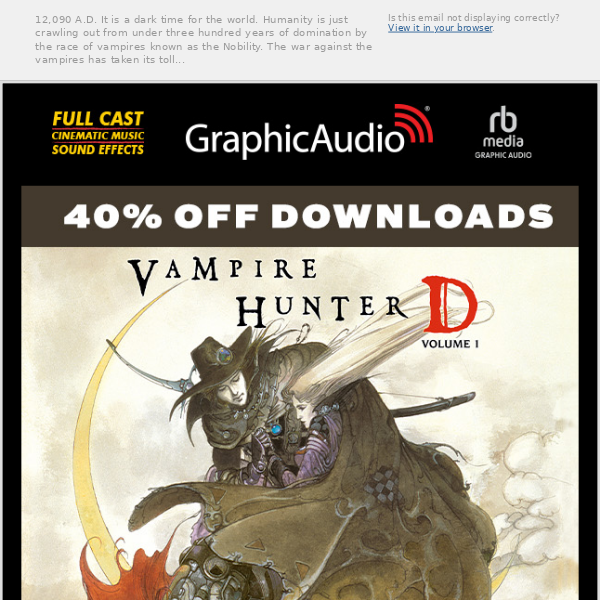 Vampire Hunter D: Vampire Hunter D 12 by Hideyuki Kikuchi, Yoshitaka Amano  - Audiobooks on Google Play