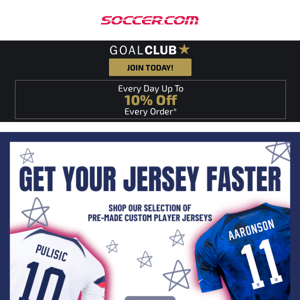 3 Days Until The FIFA World Cup! Get Your Team's Jersey & Gear Now