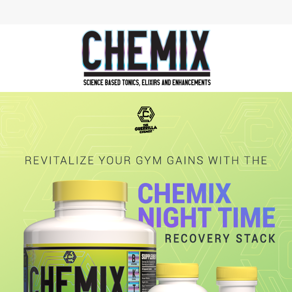 Boost Recovery with our Night Time Recovery Stack