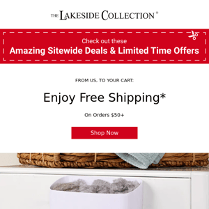 Free Shipping | Your Cart's Got It All