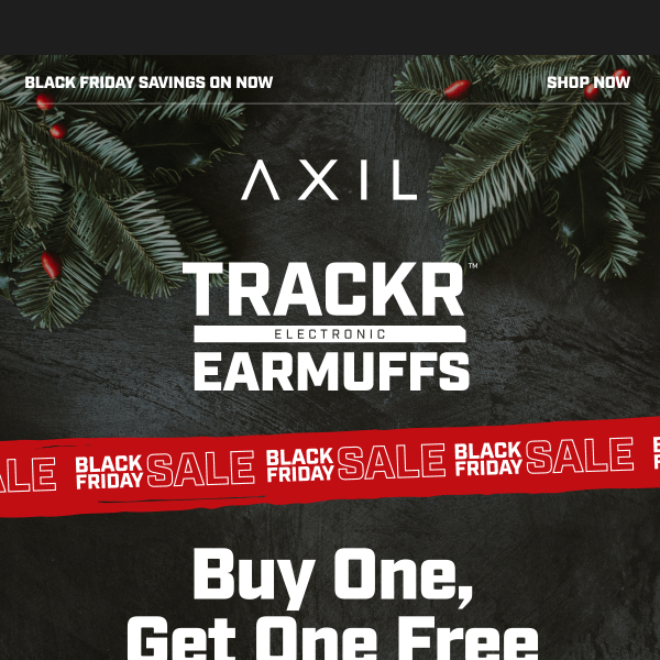 TRACKR Earmuffs - Buy One, Get One Free! 🎅