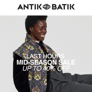 Mid-Season Sale | Until midnight tonight!