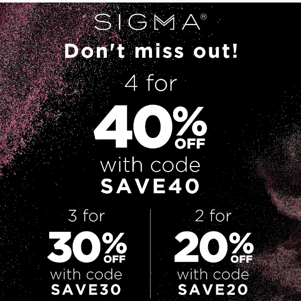 Have You Saved 40% OFF Yet? 🏷️