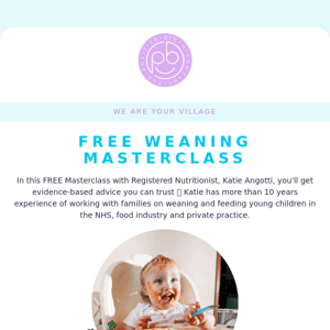 FREE Monthly Masterclass 💫