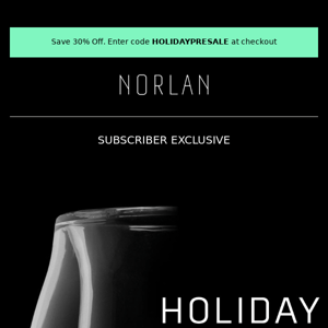 PRE-SALE: Save 30% Off Norlan Gifts Now