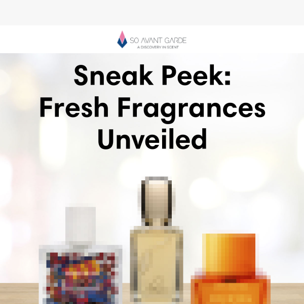 New year, new scents 🥇