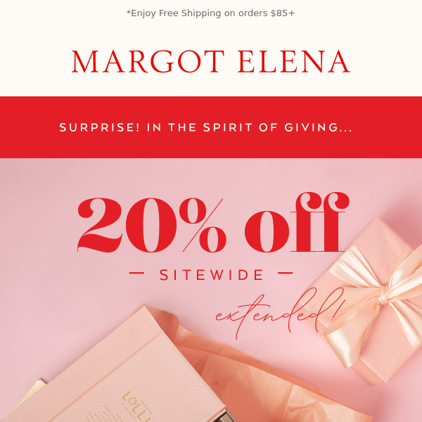 💖 In The Spirit Of Giving | Sale Extended!