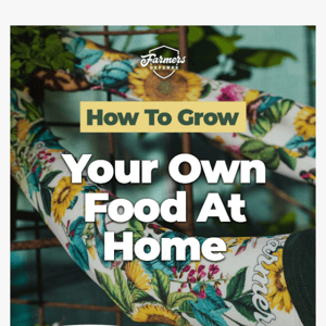 Should you grow your own food at home?