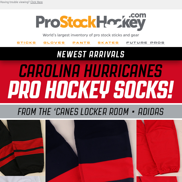 More, Adidas Hockey Socks – Carolina Hurricanes