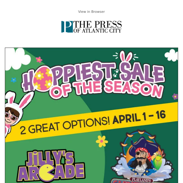 ADV: Hoppiest Sale of the Season at Jilly’s Arcade