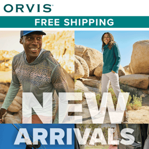 Free shipping, new spring styles & 20% off flies!