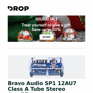 Bravo Audio SP1 12AU7 Class A Tube Stereo Amplifier, Durgod Taurus 320 Nebula RGB Mechanical Keyboard, Dwarf Factory McWhale 2022 Artisan Keycap and more...