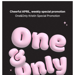 🎀mini gift🎀 2nd weekly One&Only Kristin PLUS