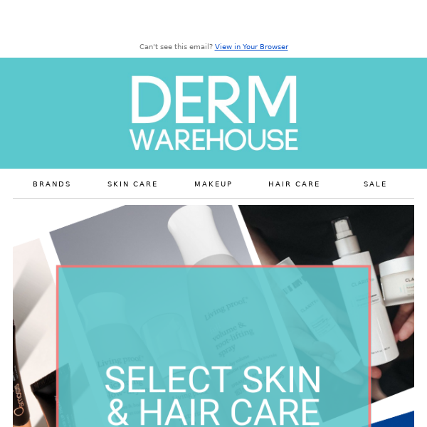 DermWarehouse Clearance Sale - Up to 40% Off Select Items!