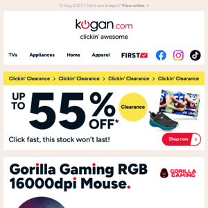 74% OFF Gorilla gaming mouse (Only $25.99) - High quality gaming at a clickin' low price