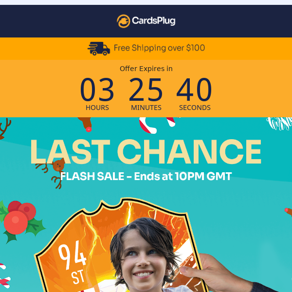 Last Chance - Buy 1 Get 1 Free + 25%