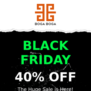 ⚫️ EARLY BLACK FRIDAY SALE | TAKE 40% OFF  ⚫️