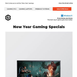 ✔ New Year Gaming Deals - Free Shipping and Extra Savings