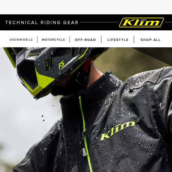 Ride in Spite of the Elements | Off-Road Durable Waterproof Gear