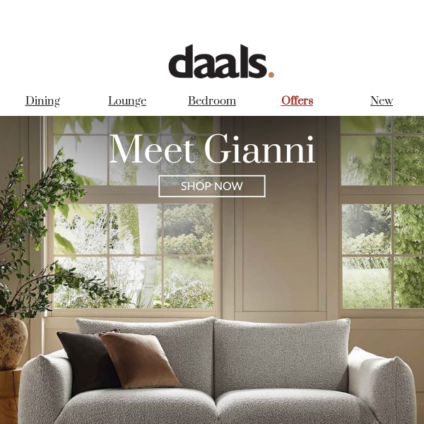 Introducing The Gianni Collection 🛋️