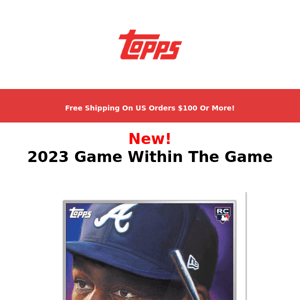 New! 2023 Game Within The Game