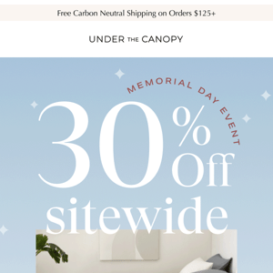 Don’t miss 30% off sitewide—including best sellers!