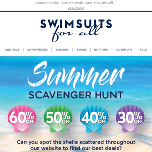 🔍 Seashell Savings! Can You Spot 60% OFF?