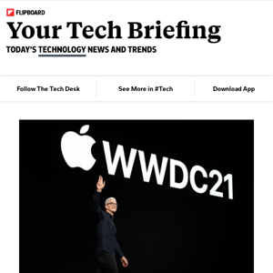 Your Wednesday tech briefing