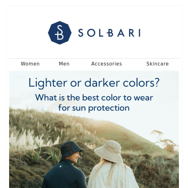What is the best color to wear for sun protection? - Solbari