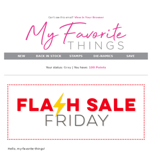 Enjoy HUGE Savings This Flash Sale Friday: 100 Products on Sale