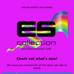 ES Collection USA: Rainbow Complex Swim Brief 🌈