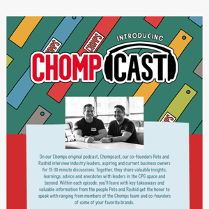 🎙️These are Chompcasts you don't want to miss!