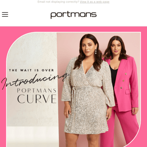 Introducing Portmans Curve Collection | Sizes 16 to 24