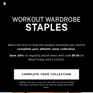 Complete Your Workout Collection