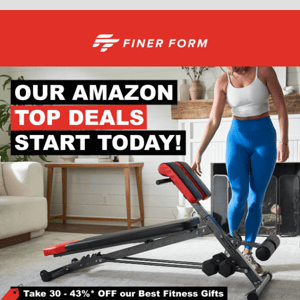 Save Big on Home Gym Gifts from Amazon and Finer Form