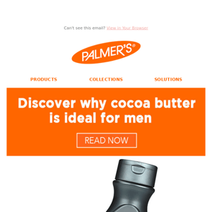 Can men use cocoa butter?