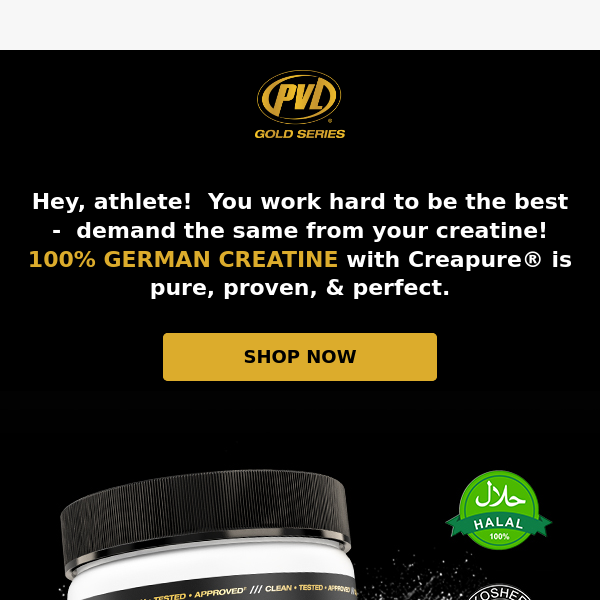 🤔 Is your creatine 99.99% pure?