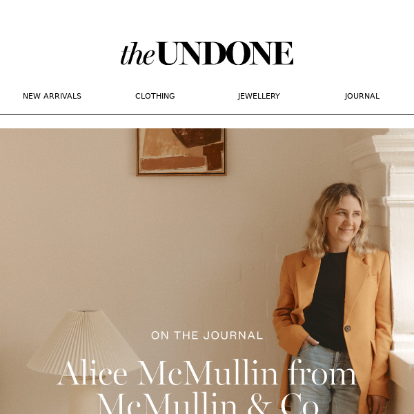 In Conversation with Alice McMullin