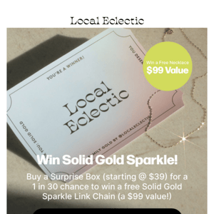 ✨1 in 30 get a free solid gold necklace✨